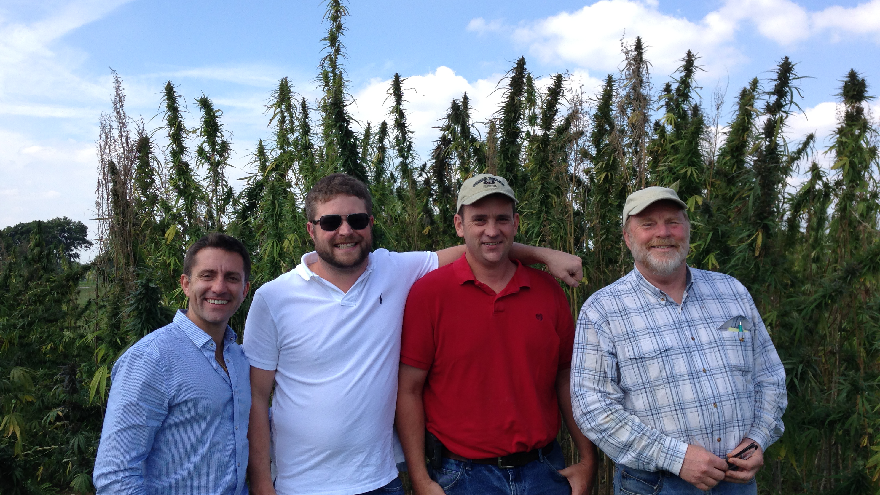 There in Kentucky advocating for the first US hemp crop.